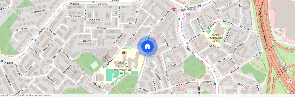 ul. Gorczycowa, Dąbrowa, Gdynia, pomorskie