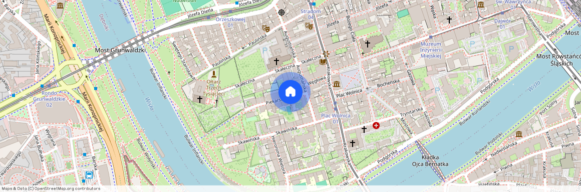 ul. Piekarska, Kazimierz, Stare Miasto, Kraków, małopolskie