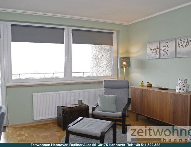 Laatzen, schöne Möblierung, 1 Zimmer Wohnung mit Balkon, 15 Min. zum Hbf. - Foto 1