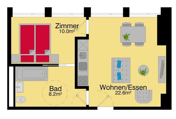 Urbanes Leben trifft auf Ruheoase - Foto 1