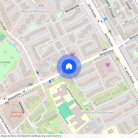 Warszawa, Ursynów, Natolin, Belgradzka