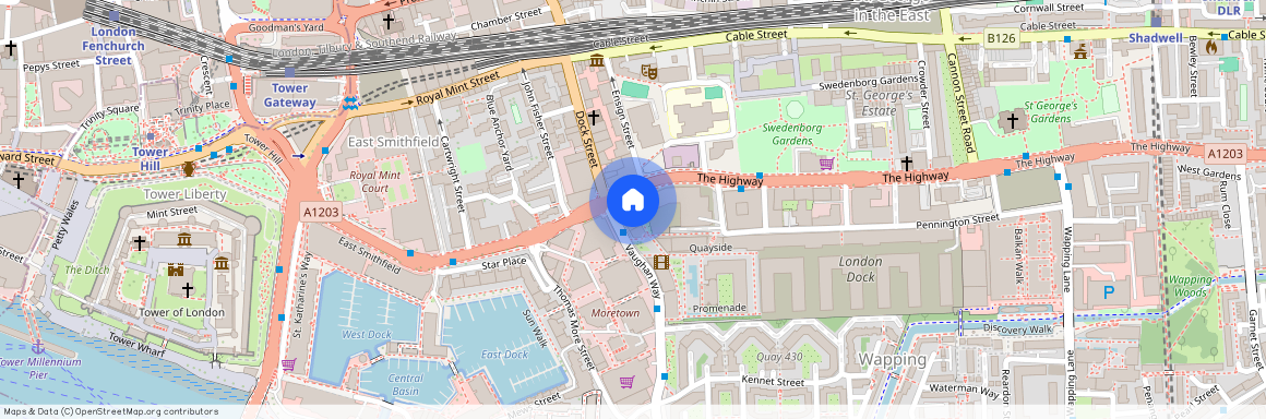 4 Merino Gardens, London Docks, E1W 2DS