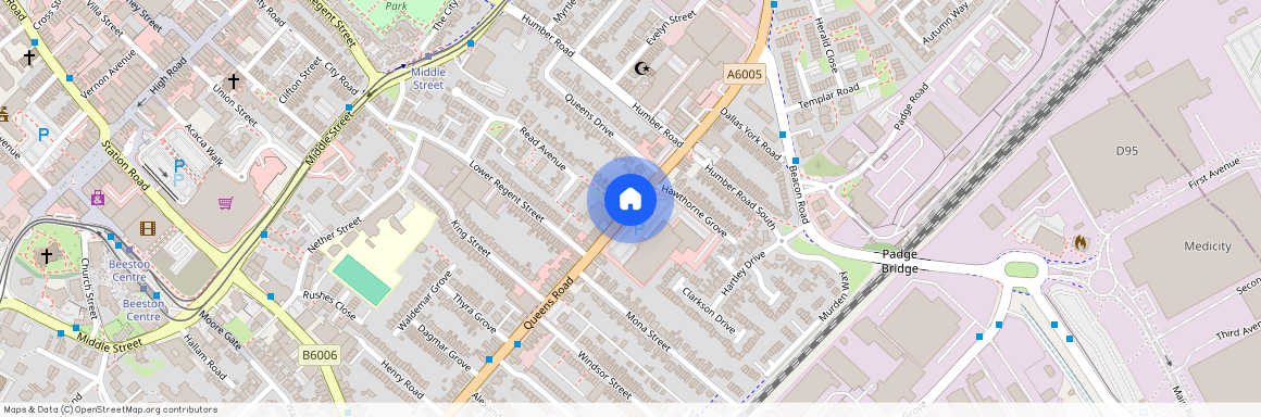 Queens Road East, Beeston, Nottingham, Nottinghamshire, NG9