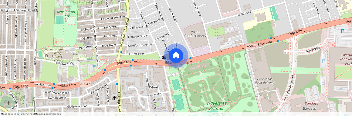 261 Edge Lane, Liverpool L7 9LB, United Kingdom