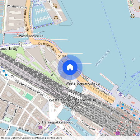 Haarlemmerbuurt, 1013 AA, De Ruijterkade, Amsterdam