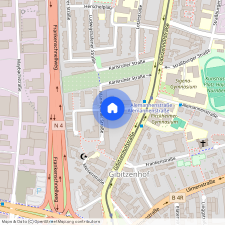 Freiburger Str. 9, 90443 Nürnberg