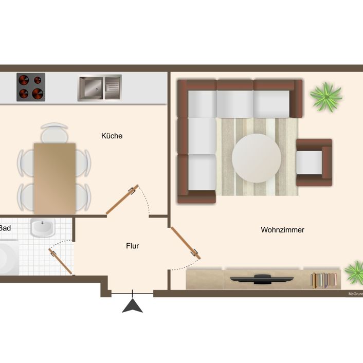 Singlewohnung sofort bezugsfertig - Photo 2