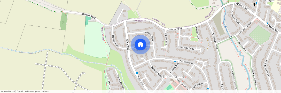 Norfolk Close, Worcester WR2