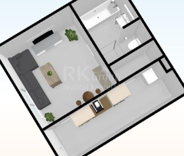 Pronájem bytu 1+1 40 m2 - Фото 6