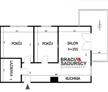 Mieszkanie Kraków Prądnik Czerwony powierzchnia 46.03 m² C206-WM-46583 - Photo 6