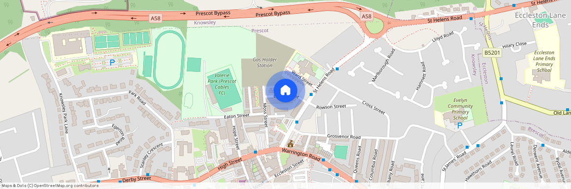 Evans Street, Prescot, L34