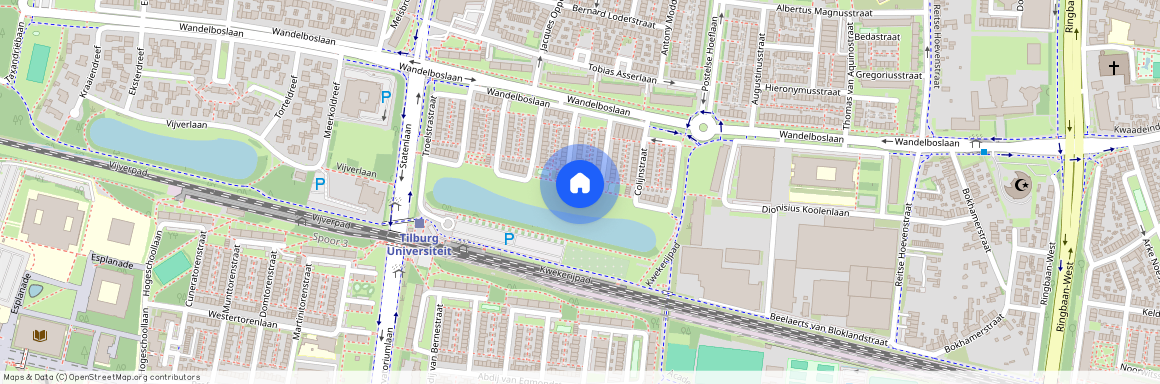 Station Universiteit, 5042 RE, Louis Regoutstraat, Tilburg