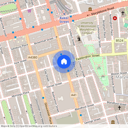 Baker Street, W1, Baker Street, W1U