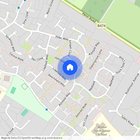 Holmoak Walk, HP15, High Wycombe