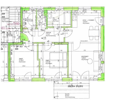 Lichtdurchflutete 3-Zimmer-Wohnung mit Balkon inkl. Küche - Photo 2
