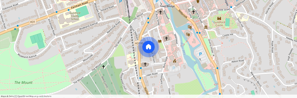 Millmead Area, Guildford, GU2