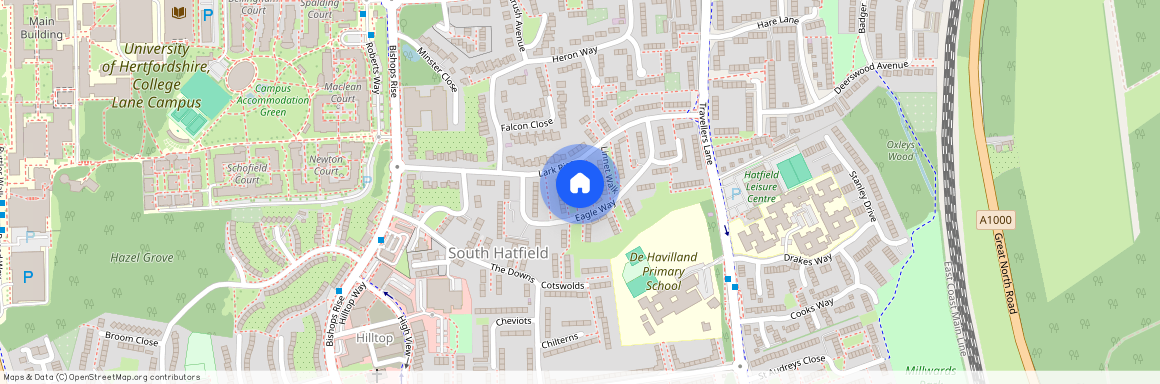 Magpie Walk, Hatfield AL10