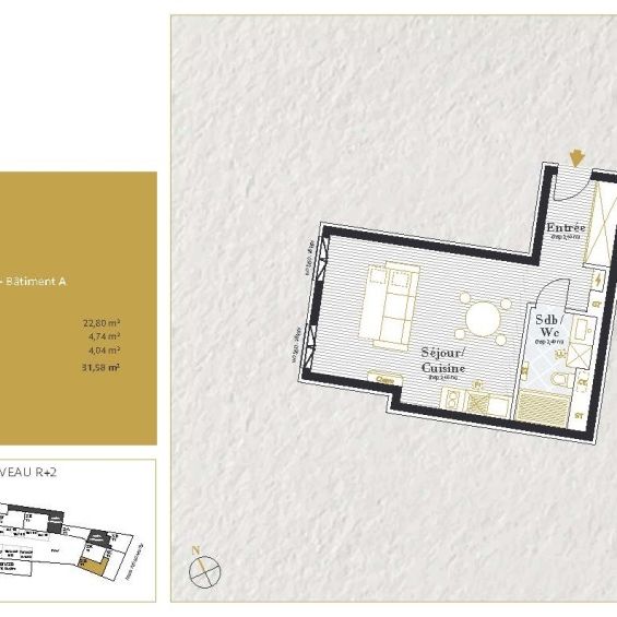 Location Appartement 1 pièce 31m² MONTAUBAN 82000 - Photo 2