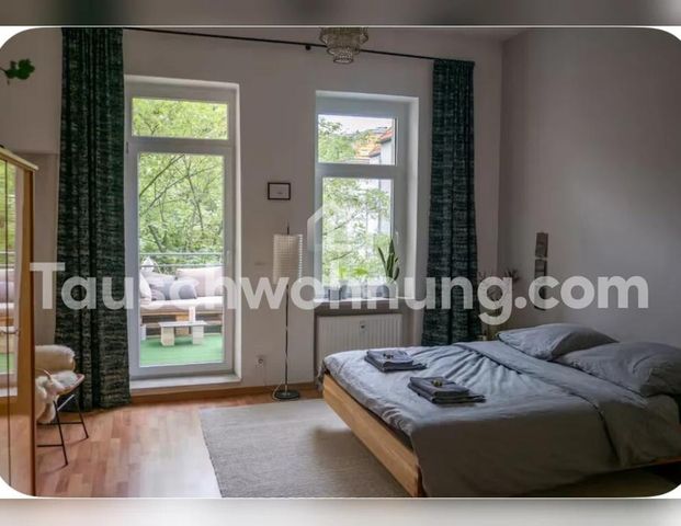 TAUSCHWOHNUNG 2 Z, hell,Zentrum-Ost, Stuck, Parkett, Balkon - Photo 1