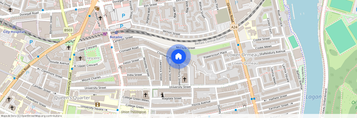 Flat 1, 98 Cromwell Road, Belfast, BT7 1JY