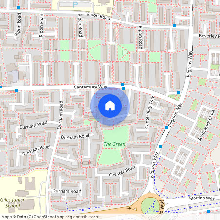 Canterbury Way, Stevenage, Hertfordshire