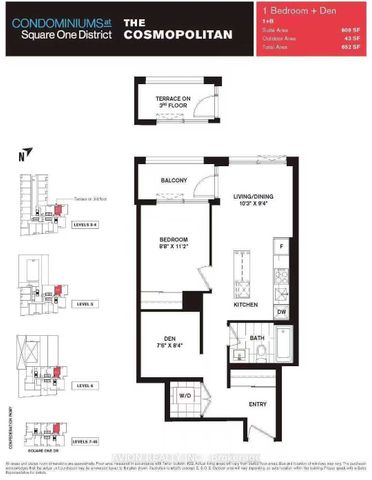 For Lease - 395 Square One Drive Unit# 702, Mississauga, Ontario - Photo 4