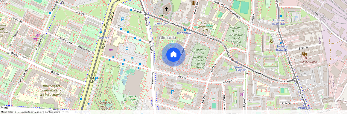 ul. Ciepła, Huby, Krzyki, Wrocław, dolnośląskie