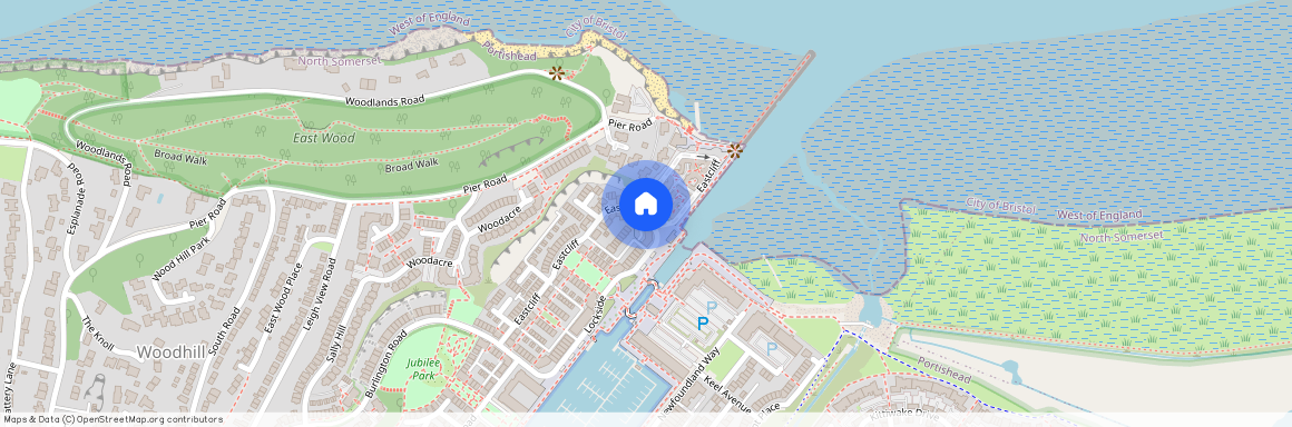 Eastcliff, Portishead, Bristol, Somerset, BS20