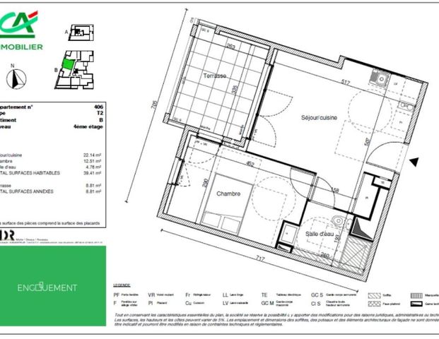 location Appartement T2 DE 39.41m² À MONTPELLIER - Photo 1