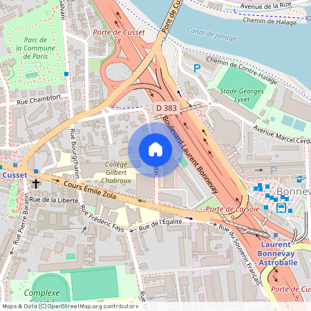 Rue Baudin, Francja, Villeurbanne