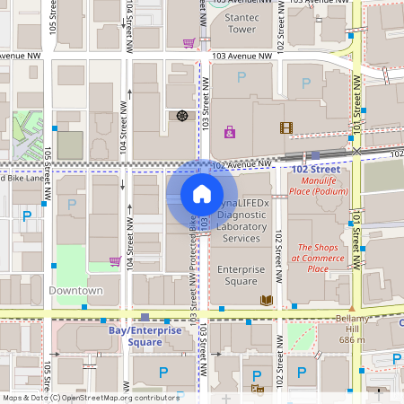 Building 103 Street Northwest - we-host-inc - 1438817, 103 Street Northwest, Downtown, Edmonton