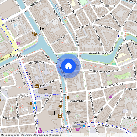 Lange Lauwerstraat 8 achterkant, Utrecht