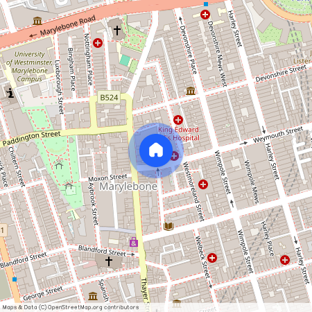 Weymouth Street, Maylebone, W1G, London