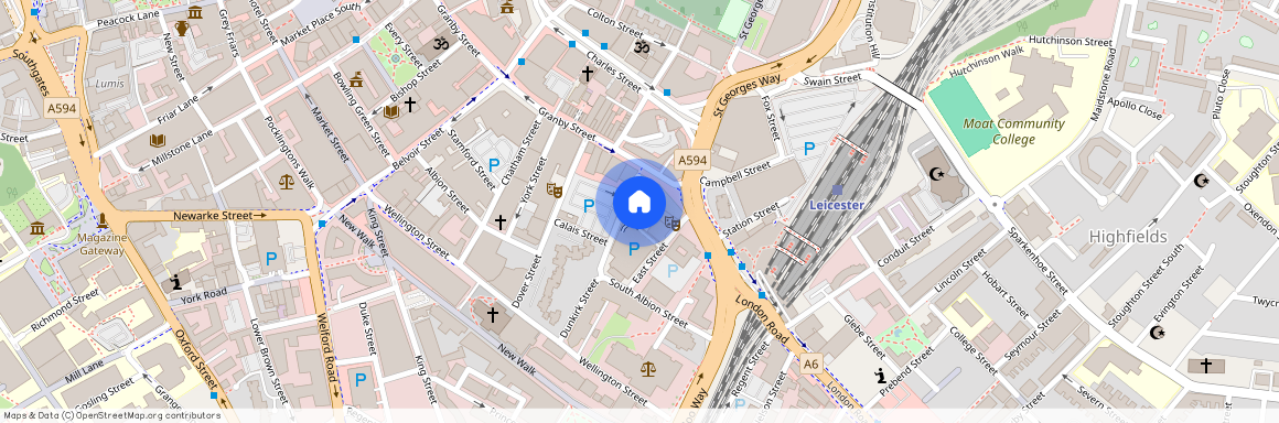 Calais House, 30 Calais Hill, Leicester, LE1