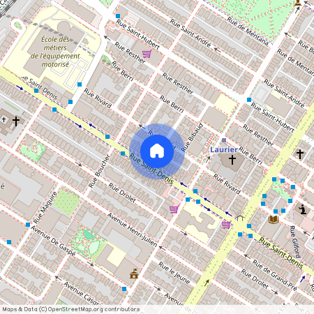 5183 Rue St-Denis, app. A, Montréal (Le Plateau-Mont-Royal), H2J2M1