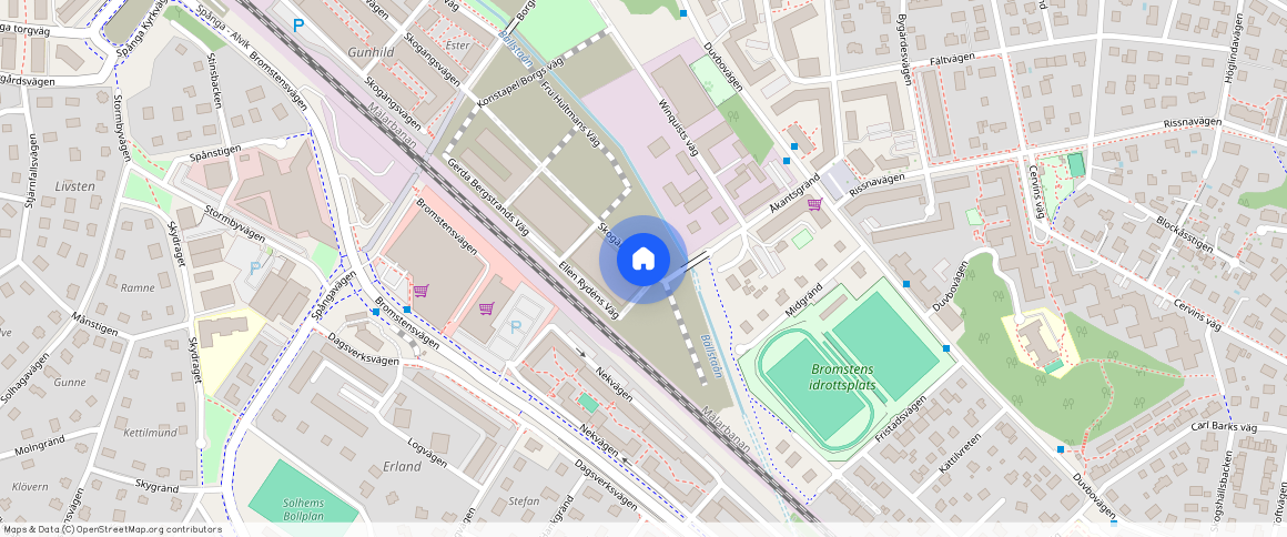 Bromsten, Stockholm, Skogängsvägen 15A