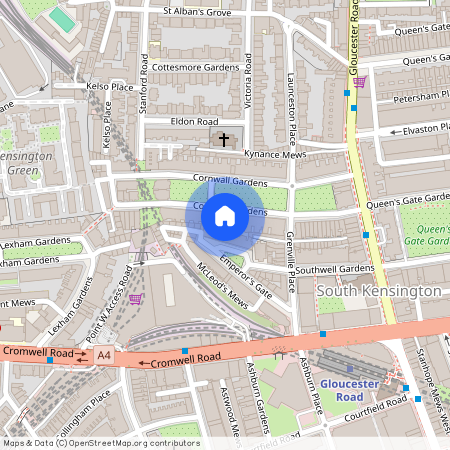 Cornwall Gardens, South Ken, SW7