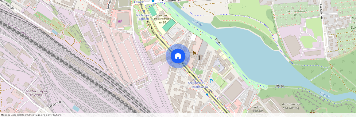 Przedmieście Oławskie, ul. Krakowska, Wrocław