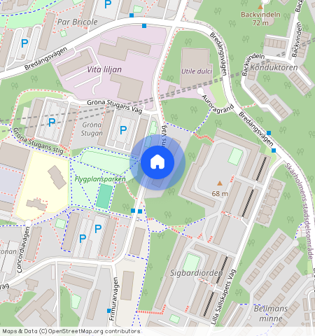 Vita Liljans Väg **, Bredäng