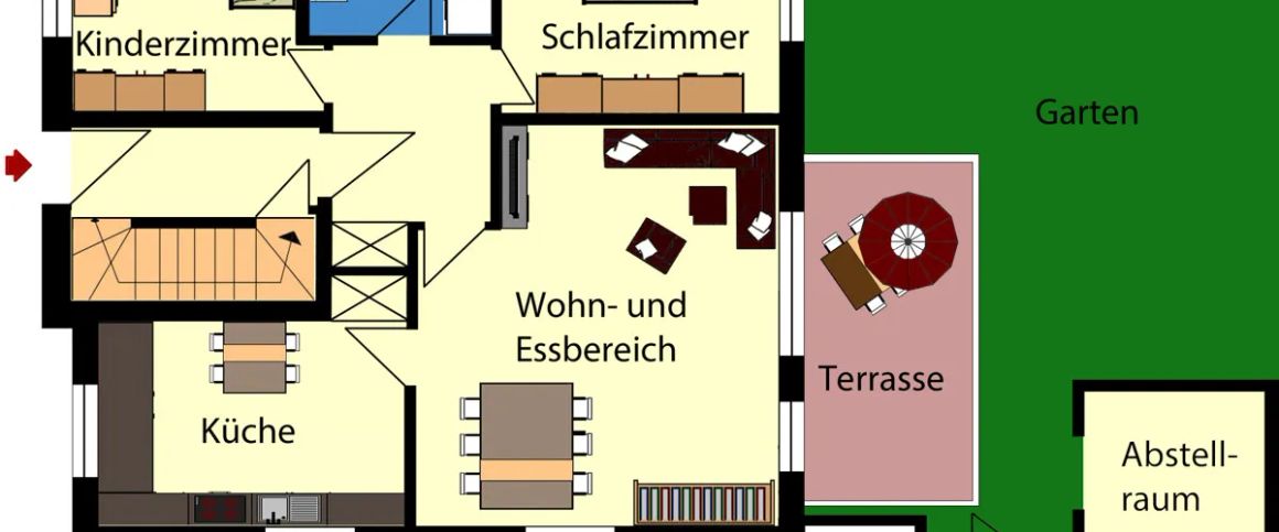 Moderne Erdgeschosswohnung in ruhiger Lage von Metelen – 3 Zimmer, Terrasse und Garten ! - Foto 1