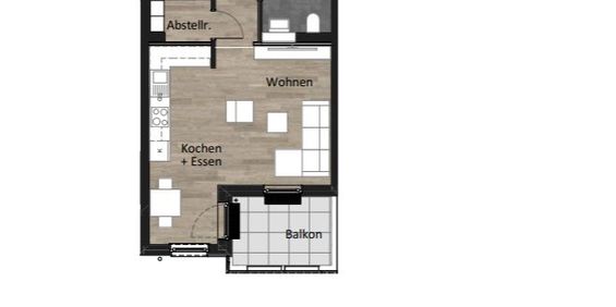 2-Zimmer Wohnung in Gerthe - Photo 3