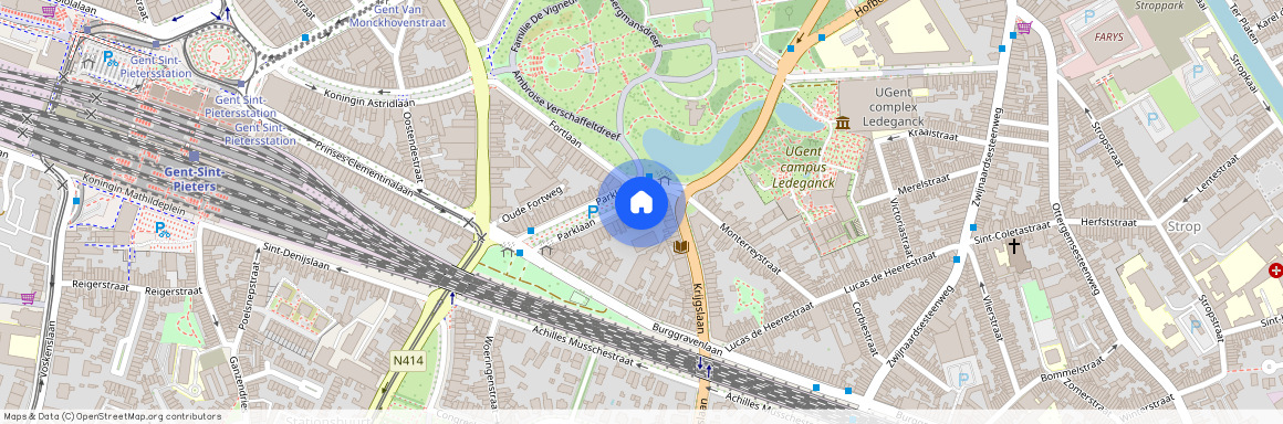 Parklaan, 9 A, 9000, Gent