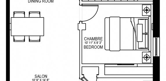 4560 Sainte-Catherine - Plan C - Photo 2