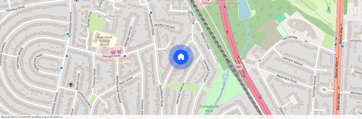 Stunning 1 bedroom flat in Fairmead Crescent HA8