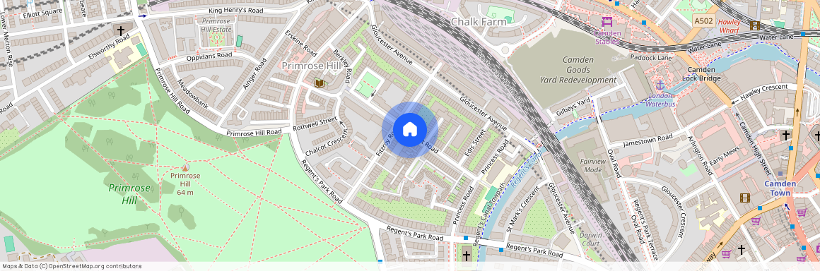 Primrose Hill, London, NW1