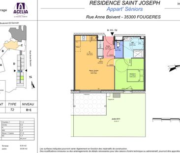 Louer appartement 2 pièces de 44 m² - Photo 3