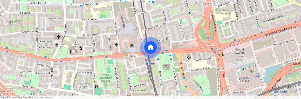 East India Dock Road, Canary Wharf