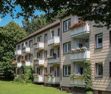 Beliebtes Erdgeschoss: 3-Zimmer-Wohnung mit sonnigem Balkon und Grü... - Photo 2