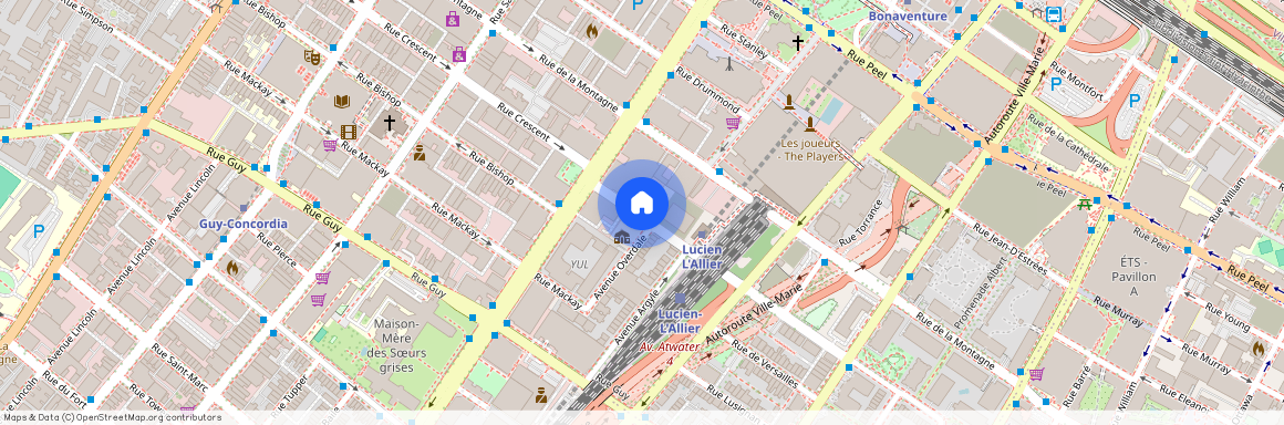 Rue Lucien-L'Allier, H3G 0G7, Montréal