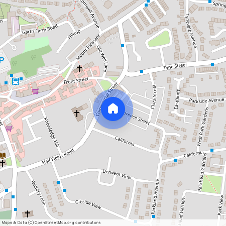 2 bed terraced house to rent in NE21